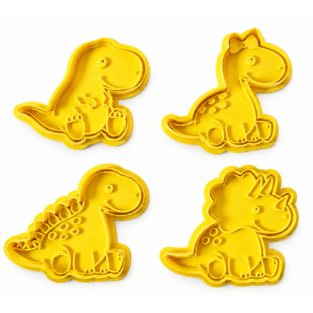 Cortadores de galletas dinosaurio